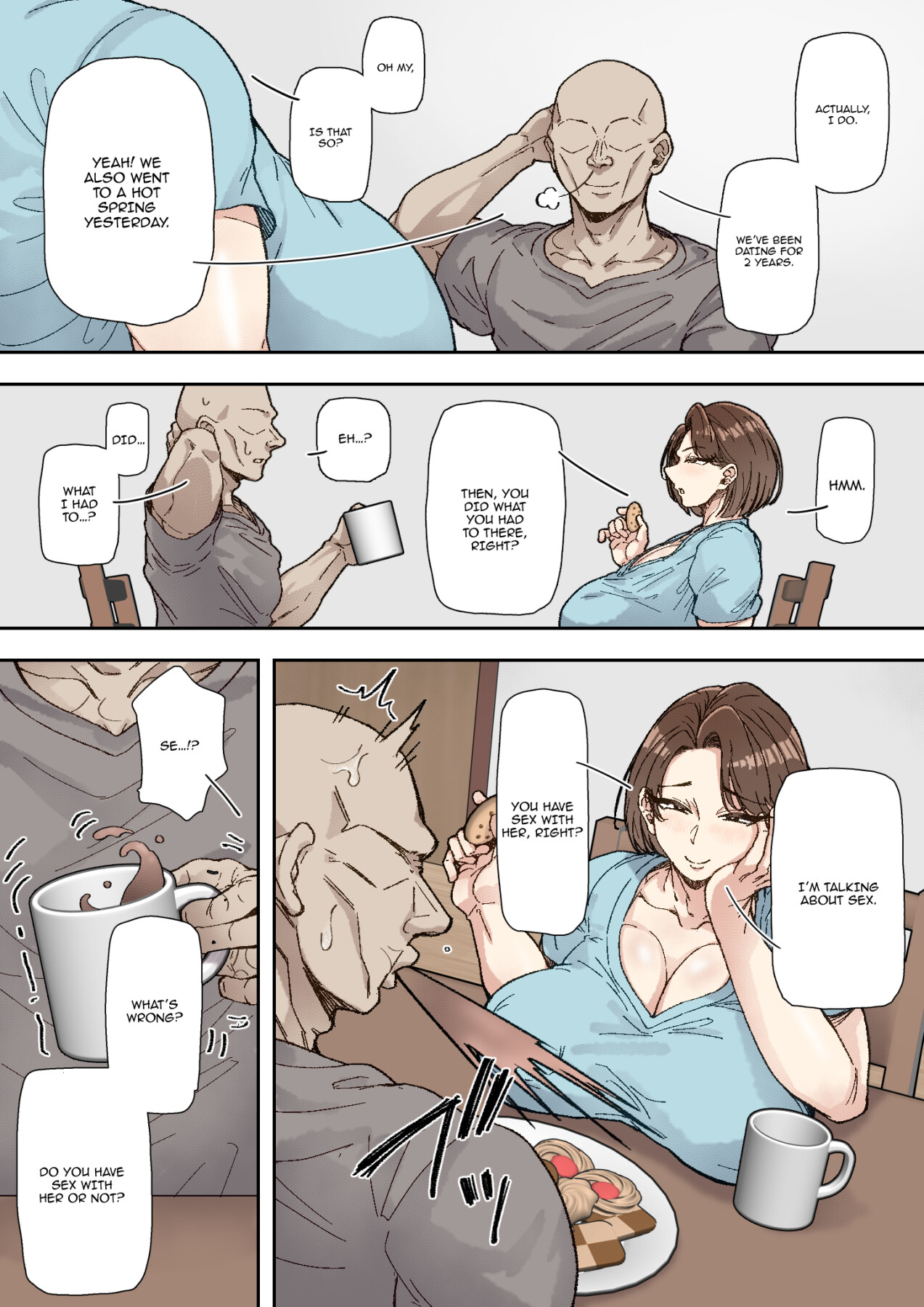 Hentai Manga Comic-Morikawa Minako (42) Falls To Her - Chapter Time Job Coworker's Dick-Read-4